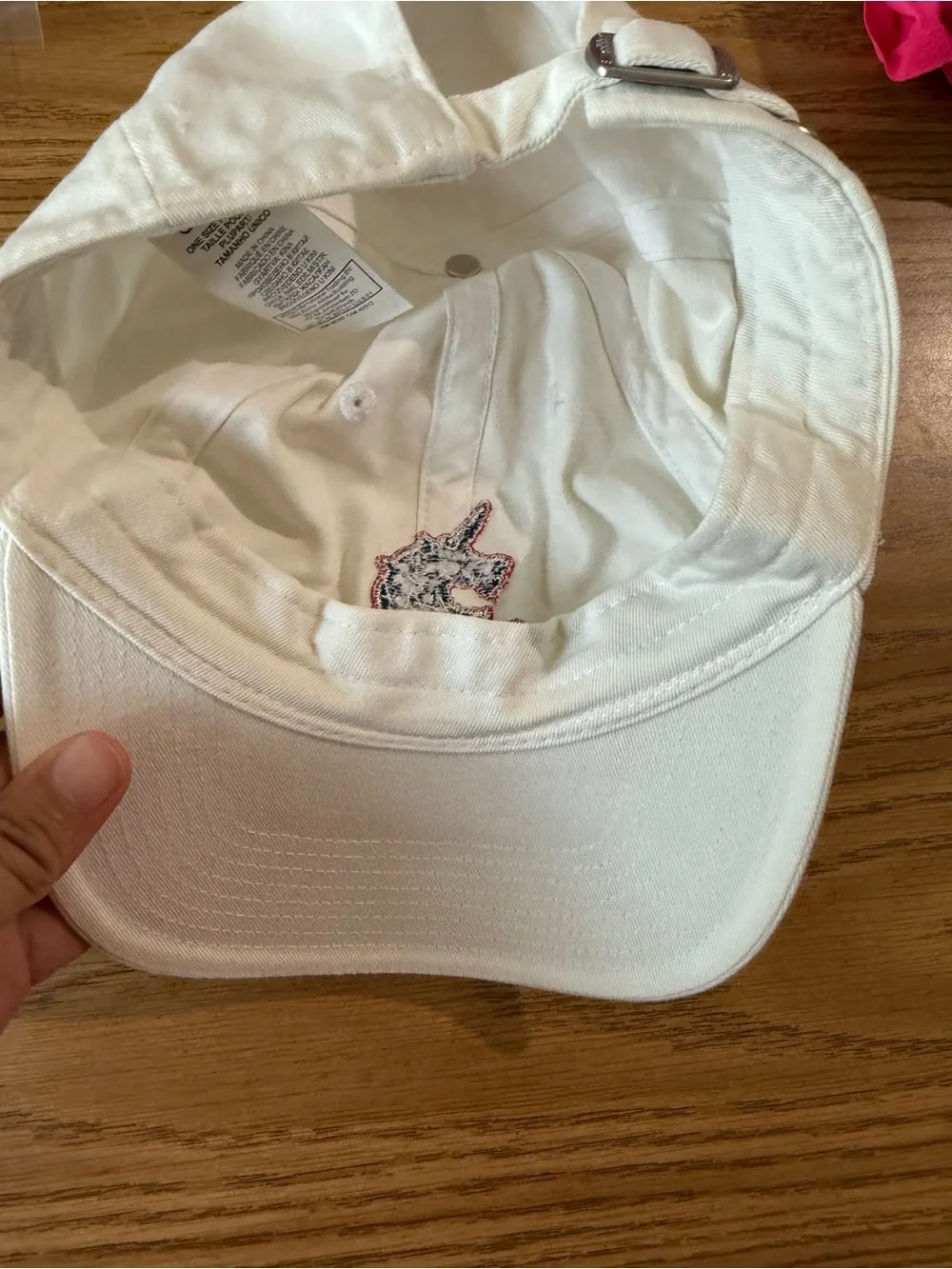 Adidas Boston Marathon Baseball Cap with American Flag Unicorn Patch